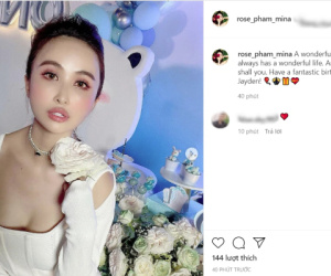 Vợ 2 Minh Nhựa bất ngờ nhắc đến cháu trai, nhưng trong tiệc lại có hành động bất ngờ này