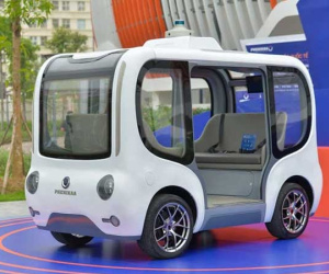 Cận cảnh xe tự lái Made in VietNam đầu tiên, với 'con mắt' kỳ lạ trên nóc