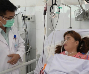 Cứu sống 1 phụ nữ bị rắn hổ mang cắn dẫn đến suy hô hấp, liệt toàn thân