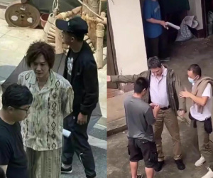 Không thể nhận ra ông xã Triệu Lệ Dĩnh: Vừa tăng cân lộ bụng phệ đã gầy rộc tới mức hốc hác đáng lo