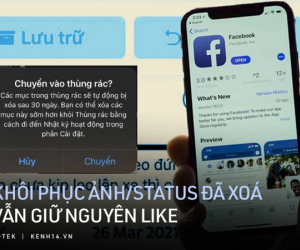 Nóng: Facebook vừa cập nhật tính năng mới, cho phép khôi phục ảnh đã xoá mà vẫn giữ nguyên lượt like