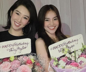Sinh nhật hoành tráng của Ninh Dương Lan Ngọc và Thúy Ngân bên hội bạn thân 'lầy lội'
