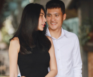 Thấy có người xúi Công Vinh 'người như anh xứng đáng có 2 vợ', Thuỷ Tiên ngay lập tức vào khẳng định chủ quyền