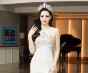 Dàn Hoa hậu - Á hậu đình đám cùng đọ sắc trên thảm đỏ Miss World Vietnam
