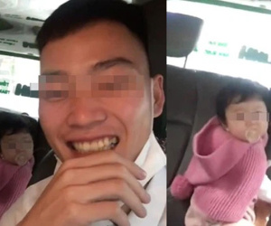 Dân mạng phẫn nộ vì sự thật bất ngờ đằng sau đoạn video clip người phụ nữ xuống taxi quên luôn con gái trên xe phải đợi tài xế gọi mới hốt hoảng đi đón con