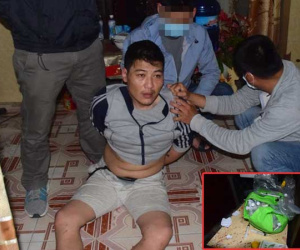 Đôi vợ chồng cố thủ trong căn nhà chứa hàng trăm kim tiêm dính máu