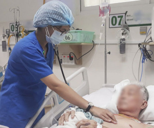 Cụ ông sốc phản vệ suýt chết sau khi uống sữa hộp