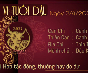 Tử vi thứ 6 ngày 02/04/2021 của 12 con giáp: Sửu gặp trục trặc, Tý thành công
