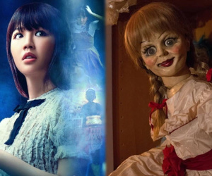 Amee bị nhầm là Annabelle trong poster mới của Thiên Thần Hộ Mệnh
