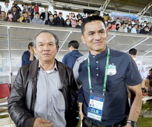 Kiatisuk phá 'lời nguyền' V-League: Vận may nằm ở bầu Đức