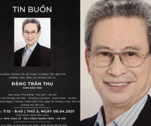 Nam diễn viên Đặng Trần Thụ (Chủ Tịch Tỉnh) qua đời, hưởng thọ 82 tuổi