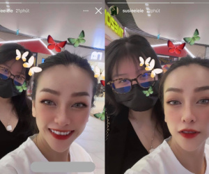 Vợ đầu Minh Nhựa bất ngờ xuất hiện nhưng nhìn kỹ năng sống ảo mới thấy đáng nể