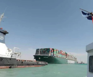 Vụ tắc nghẽn kênh đào Suez: mức bồi thường cao kỷ lục