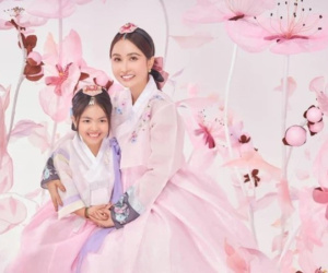 Vợ 2 đại gia Minh Nhựa cùng con gái diện hanbok chụp ảnh gây bão like, người hâm mộ khen hết lời, người lại nói Mina Phạm... "đẻ thuê" cho chồng