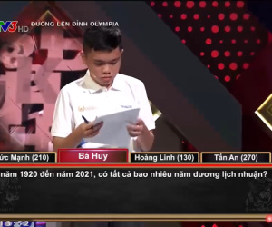 Câu hỏi Olympia siêu dễ, dân mạng trả lời ào ào nhưng các thí sinh Olympia lại gặp khó