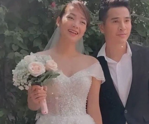 Hé lộ hậu trường ảnh cưới của Minh Hằng, 'chú rể' là người trong showbiz chứ không phải đại gia?