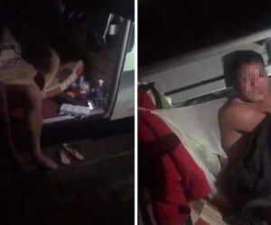 Pha bắt gian gay cấn: Vợ cùng nhân tình hú hí trong gầm xe ô tô, không mảnh vải trên người nhưng vẫn cãi 'Tao không sai'