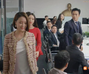 Hướng dương ngược nắng tập 50: Đang hả hê vì ngỡ 'nuốt' được Cao Dược, Kiên - Hoàng bỗng 'chết đứng' khi Châu trở về giữa cuộc họp cổ đông