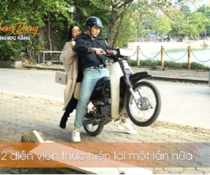 Hậu trường Hướng dương ngược nắng: Đình Tú tự ý bốc đầu khiến Quỳnh Kool sợ hãi vì suýt ngã ngửa