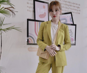 Blazer dễ diện là vậy nhưng Hari Won thỉnh thoảng cũng có những pha mặc lỗi