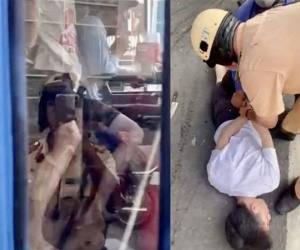 Clip: Tài xế xe buýt kể lại khoảnh khắc bị nam thanh niên gí dao vào cổ