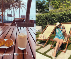 Cẩm nang dưỡng thai kiểu 'bầu quý tộc' Phanh Lee: Ngày ba bữa sơn hào hải vị, sớm tối vui vầy nơi resort cao cấp