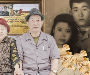 Câu chuyện đi làm căn cước công dân của cặp vợ chồng Quảng Ninh bên nhau 61 năm, U90 nhưng luôn đồng hành, sáng sớm dắt tay nhau đi chợ dù cách nhà chỉ 500m