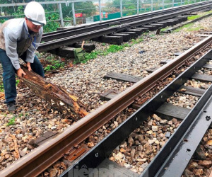 Hệ thống đường sắt quốc gia đi qua Hà Nội xuống cấp thê thảm