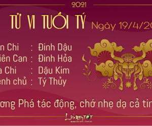 Tử vi thứ 2 ngày 19/04/2021 của 12 con giáp: Mùi gặt hái thành quả, Tị gây thù chuốc oán