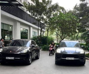 Vụ 2 xe sang Porsche cùng biển số: Đã xác định chiếc xe dùng biển số giả