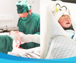 Người phụ nữ Thanh Hoá 61 tuổi sinh con trai khoẻ mạnh