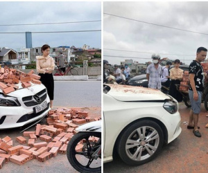 Chủ xe Mercedes bị xích lô chở gạch đâm trúng: 'Tôi làm căng lên để anh ấy rút kinh nghiệm chứ không bắt đền'