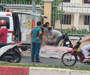 TP.HCM: Va chạm với nữ sinh viên, thanh niên lao vào tủ điện tử vong