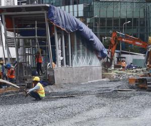 Video ảnh: Công nhân tất bật trên công trường metro Bến Thành - Suối Tiên