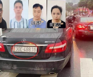 Khám phá đường dây xe gian từ chiếc 2 chiếc xe Mecerdes trùng biển số