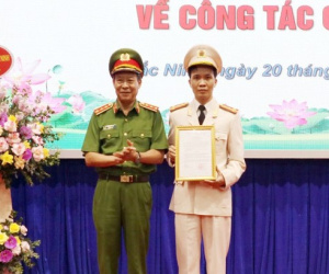 1 trong 2 Giám đốc công an tỉnh trẻ nhất nước mới được bổ nhiệm là ai?