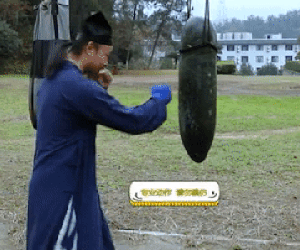 Chưởng môn Võ Đang thi triển 'cú đấm ngàn cân' theo phong cách độc nhất vô nhị