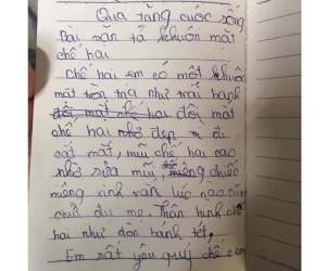 Cô giáo giao làm văn tả chị gái, cậu em hồn nhiên 'khai' đủ tật xấu của chị 'không chừa miếng nào'