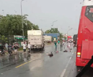 Xe tải vượt ẩu tông chết 3 người ở Đồng Nai: Tạm giữ tài xế