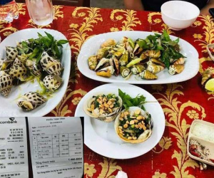 Một nhà hàng ở Nha Trang bị tố chặt chém du khách 1,8 triệu/kg ốc hương