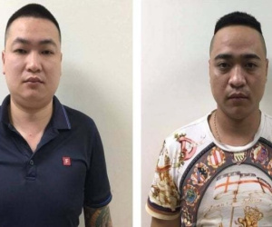 Bắt giam 4 thanh niên xăm trổ cho vay lãi giá cắt cổ tại quận Hà Đông