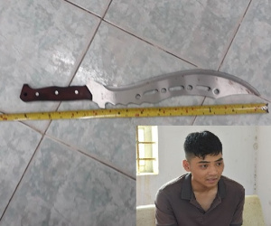 Đầu thú sau khi chém chết 1 người, 2 người bị thương vì mâu thuẫn tại quán bar