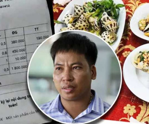 Vụ 1,8 triệu đồng/kg ốc hương: Chủ nhà hàng đưa clip để 'minh oan'