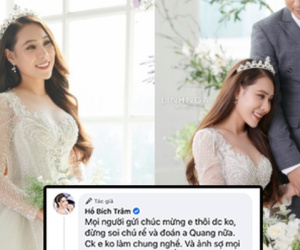 Ngày cưới tới sát nút, Hồ Bích Trâm vẫn bức xúc tột độ vì bị antifan nguyền rủa, phải làm rõ lý do quyết giấu ông xã