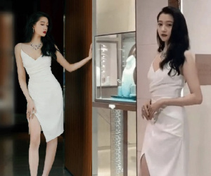 Quan Hiểu Đồng gây bão khi lộ nhan sắc thật trong hình do người qua đường chụp