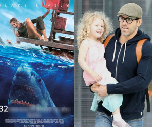 Ryan Reynolds khiến dân tình cười ngất khi cho con xem phim cá mập ăn thịt người do mẹ ruột đóng để giúp con...'cai nghiện' Baby Shark