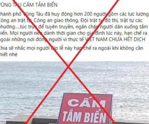 Du khách đồng loạt hủy phòng vì tin đồn 'Vũng Tàu cấm tắm biển'