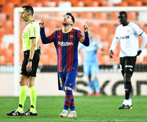 Messi lập cú đúp giúp Barca nuôi giấc mộng vô địch La Liga