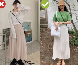 4 lỗi diện váy dài khiến nàng cao ráo cũng thành "một mẩu", dáng bị to ngang