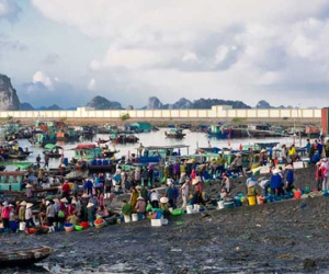 Tiểu thương đi thăm người ốm, Quảng Ninh đóng cửa cả chợ